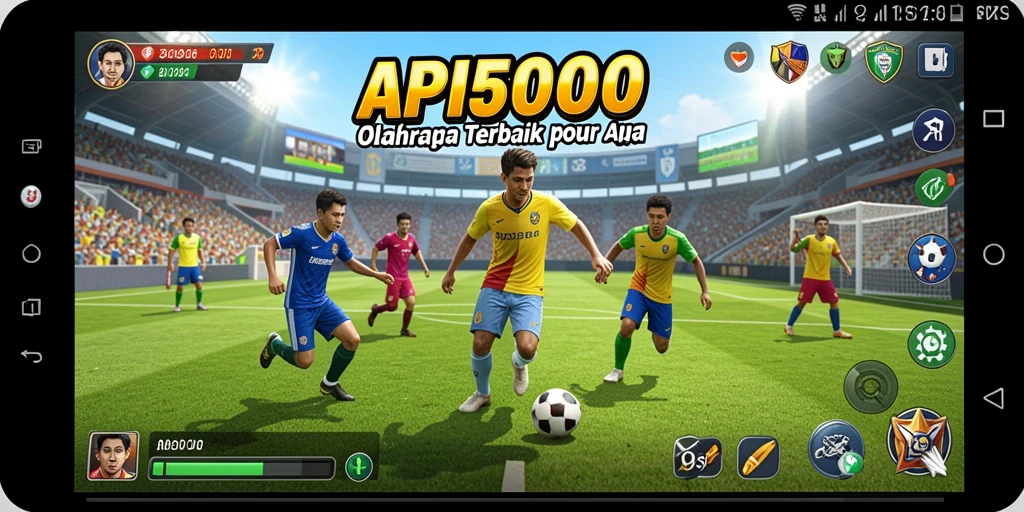 Tampilan gameplay seru dan mendebarkan di API5000 yang menarik perhatian.