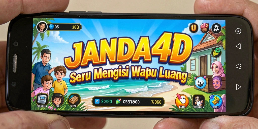 Tampilan gameplay JANDA4D yang seru dan penuh warna.