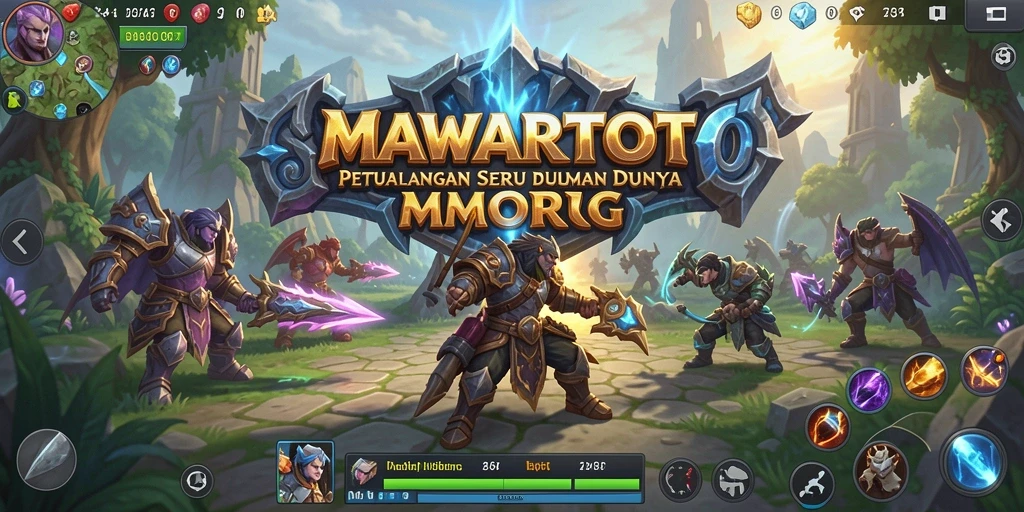 Tangkapan layar dari gameplay seru MAWARTOTO dalam dunia MMORPG.