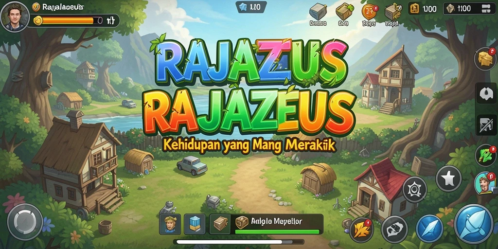 Gameplay RAJAZEUS yang interaktif dan memikat.