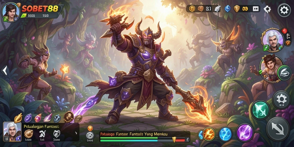 Gambaran gameplay SOBET88 yang menarik dan penuh tantangan.